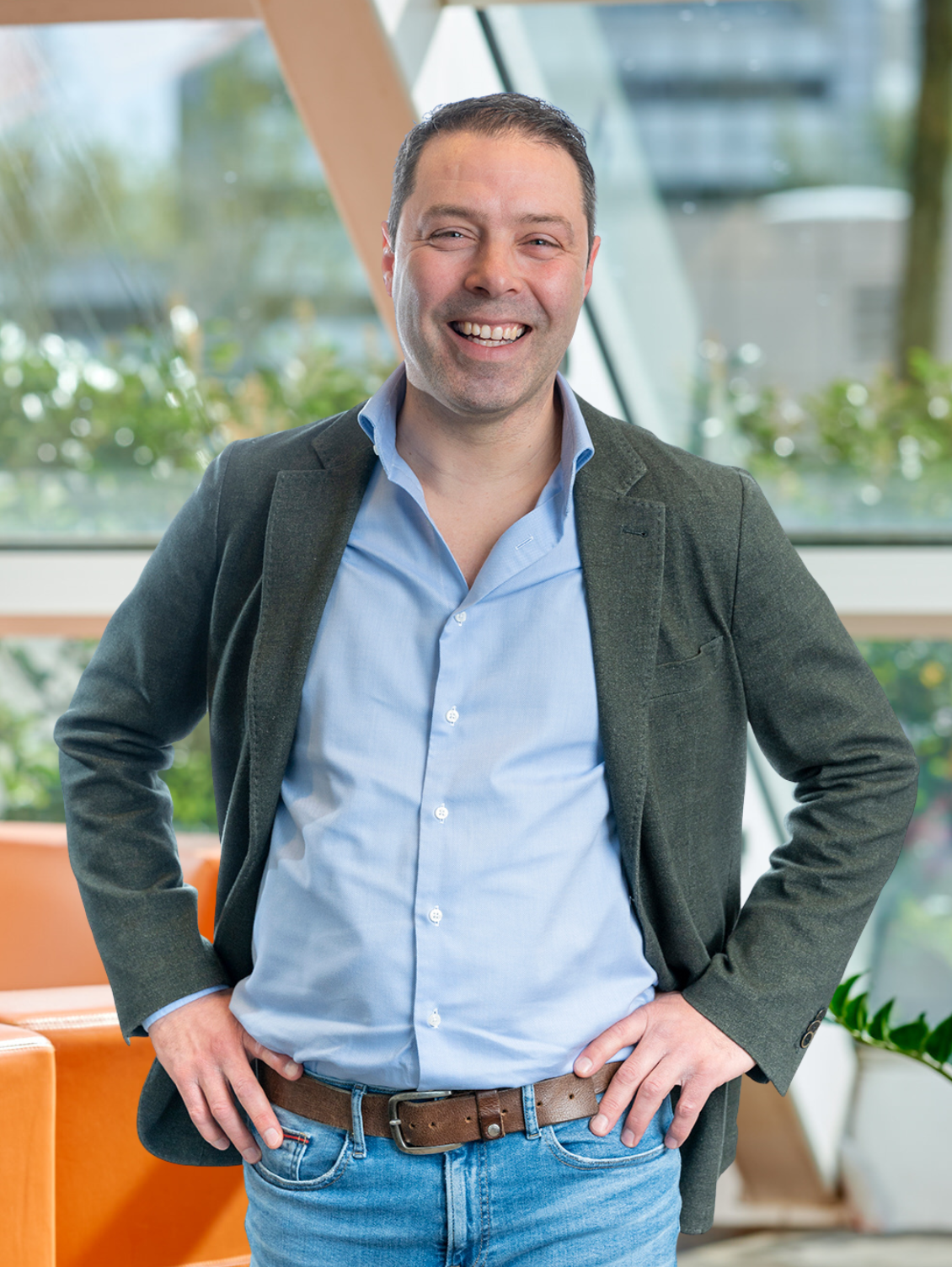 Trainer Dennis bij QISS IT